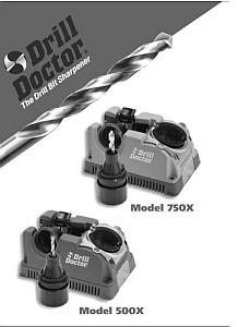 Drill Doctor 500x és 750x használati útmutató pdf