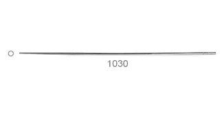 Precíziós reszelő, kerek - F.DICK 1166