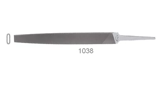 Precíziós reszelő, lapos kerekített - F.DICK 1032