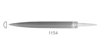 Precíziós reszelő, félkerek - F.DICK 1156