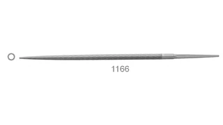Precíziós reszelő, kerek - F.DICK 1166