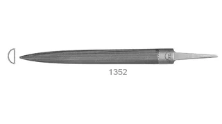 F.DICK reszelő alumíniumhoz, lapos és félkerek F.DICK 1312