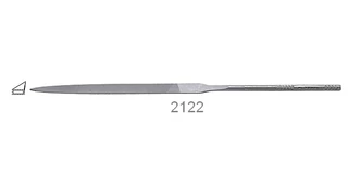 Tűreszelő, hegyes - F.DICK 2122