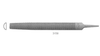 Ráspoly, kabinet - F.DICK 1558/3158 standard és modellező vágat