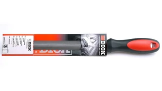 Félkerek műhelyreszelő (DIN 7261 E) – F.DICK, kettős vágással