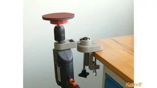 Gömbcsuklós fúrógéptartó