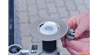Perforált gyémántkorong – Átlátható és precíz szerszámélezés és vágás