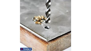 2in1 Tivoly Technic csigafúró fa- és fémlemez együttes fúrásához