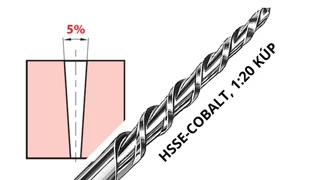 1:20 kúpos dörzsár HSSE