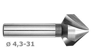Kúpsüllyesztő DIN 335-C 90° HSS - Magafor 4307 - szerkezeti acélhoz