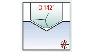 NC befúró 142° HSSE