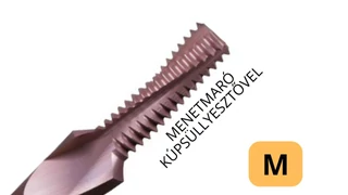 Menetmaró M (metrikus) - kúpsüllyesztővel - SmiCut NF