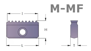 Menetmaró lapka M metrikus menethez - SmiCut