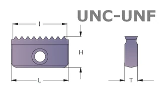 Menetmaró lapka UNC,UNF amerikai menethez - SmiCut