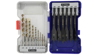 15 részes Technic fafúró készlet Ø2-24 mm