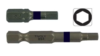 Csavarbit HEX-PLUS torziós biztonsági bitekhez - Tivoly 115209