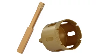 Száraz gyémántfúró greslaphoz és kerámiához