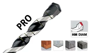 Betonfúró profesaszionális használatra Din 8039 - Tivoly 109603