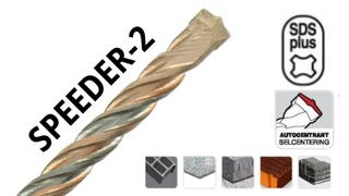 SDS-Plus fúrószár DIN 8035 -Speeder2 professzionális betonfúráshoz - Tivoly 109310