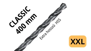 Extra hosszú csigafúró HSS
