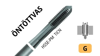 Gépi menetfúró G - HSSEE C Öv
