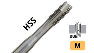 Gépi menetfúró DIN 371 Metrikus - HSS B-bekezdés - Tivoly 105008