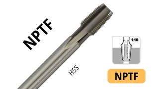Gépi menetfúró NPTF - HSSE
