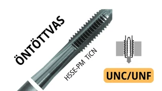 Gépi menetfúró UNC,UNF - HSSEE C Öv