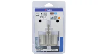 Gyémántfúró szivacsbetétes vízhűtéssel nagy átmérőkhöz