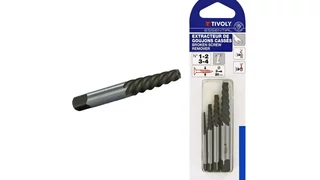 Törtcsavar kiszedő készlet