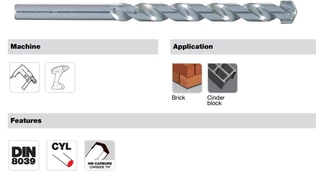 Betonfúró alkalmi használatra