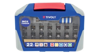 22 részes bitkészlet -INOX