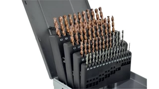51 részes csigafúró készlet - DIN 338 HSS Furius T540