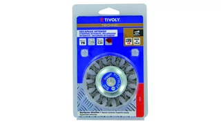 Tivoly fonott szálas drótkorong – Agresszív tisztítás és rozsdátlanítás