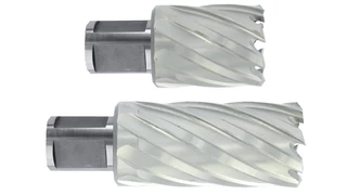 Magfúró HSS Weldon 19 - Tivoly 103705 és 103706 - 30 mm és 50 mm vastag anyaghoz