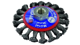 Tivoly Technic kúpos drótkorong fémhez – M14 befogás sarokcsiszolóra