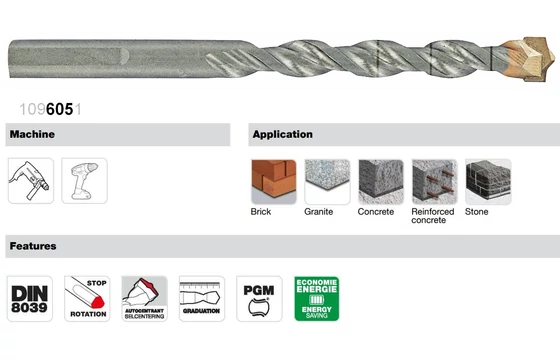 technic betonfúró műszaki jellemzői