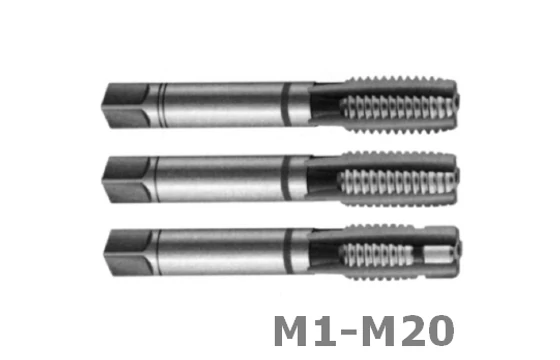 Kézi menetfúró M1-M20 - HSSE