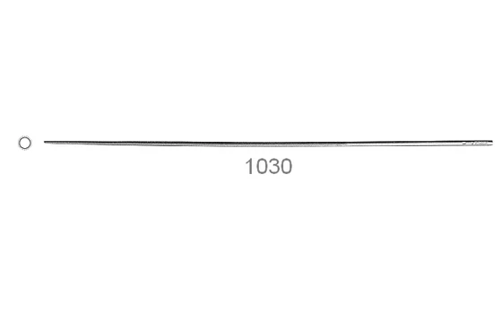 Dick 1030 kerek precíziós reszelő 