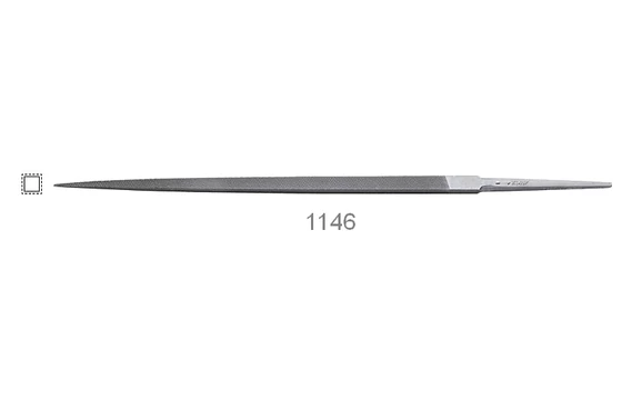 Precíziós reszelő, négyélű - F.DICK 1146