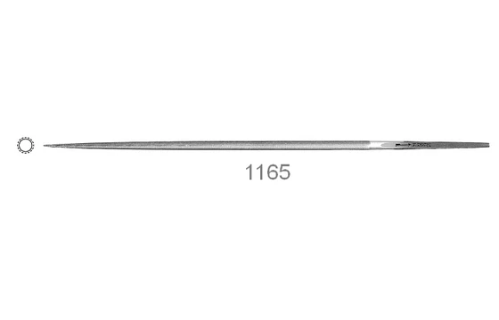 Dick 1165 kerek precíziós reszelő 