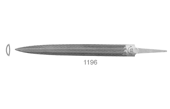Precíziós reszelő, madárnyelv - F.DICK 1196