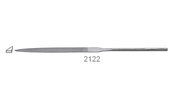 Tűreszelő, hegyes - F.DICK 2122