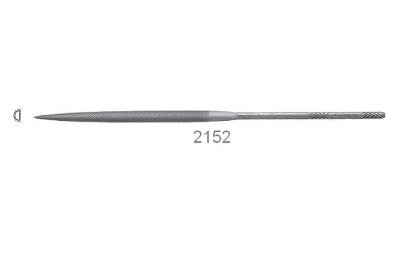 Tűreszelő, félkerek - F.DICK 2152