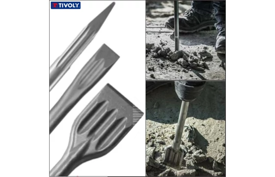Betonvéső SDS-Max, lapos - intenzív bontáshoz