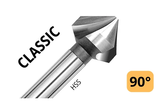 Kúpsüllyesztő DIN 335-C 90° HSS - Magafor 4307 - szerkezeti acélhoz