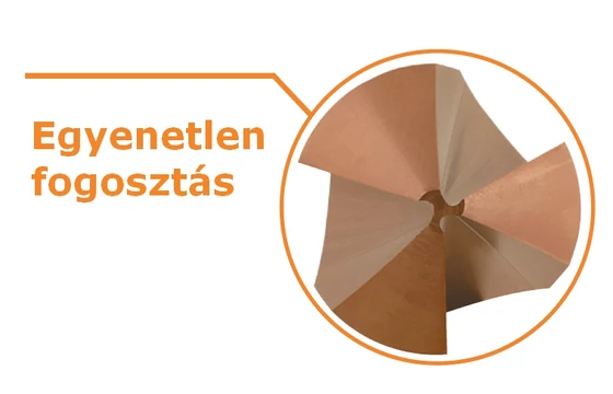 Magafor anti-vibrációs kúpsüllyersztő