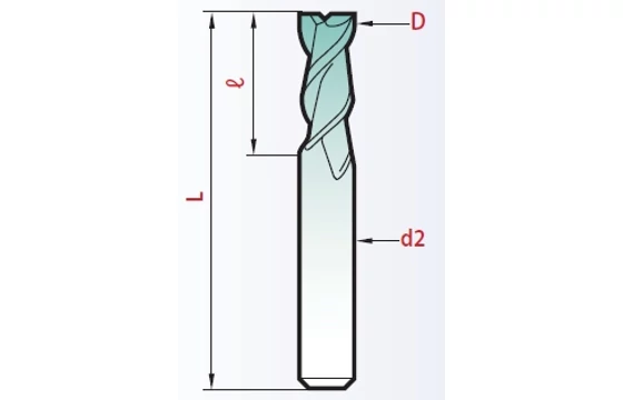 3-élű mikrómaró méretei