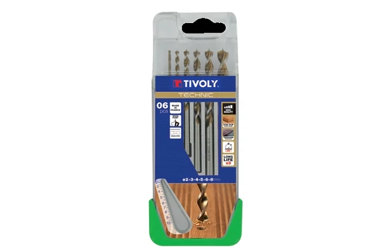 Tivoly SPEED-POINT Fafúró készlet keményfához 