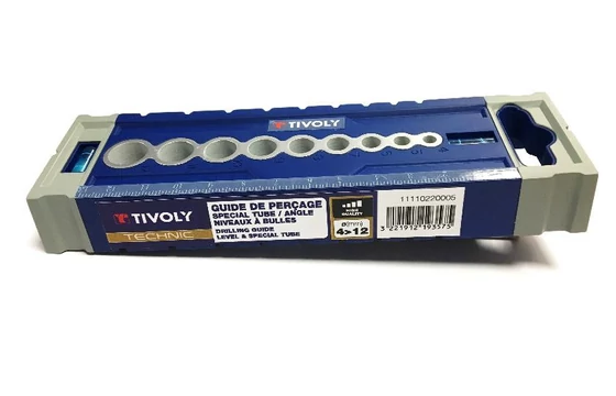 Pilot5 - fúróvezető és porgyűjtő sablon és vízmérce (4-12 mm)